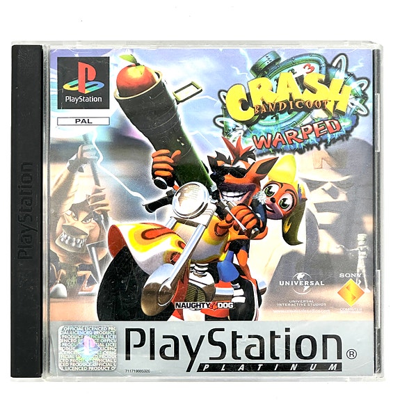 Crash Bandicoot 2 Warped Platinium Ps1