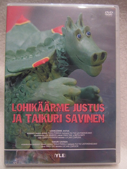 Lohikäärme Justus ja Taikuri Savinen dvd