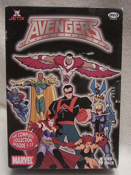 The Avengers dvd box