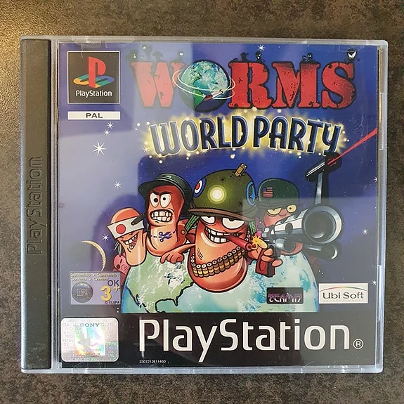 Worms World Party CIB ps1
