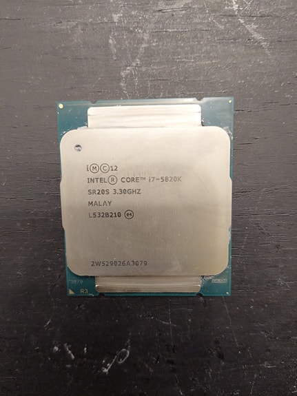 Intel Core i7-5820K – 6 ydintä, 12 säiettä – LGA2011-3