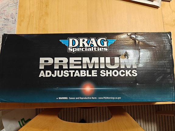 Drag Specialities 12" Heavy Duty iskarit HD Dyna 91-17 Harley-Davidson