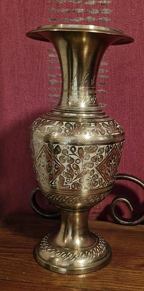 Maljakko messinki