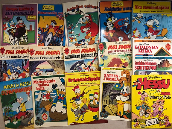 Walt Disneyn klassikot sarjakuva kirjat