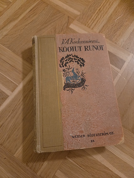 V. A. Koskenniemi Kootut runot 1921 kirja