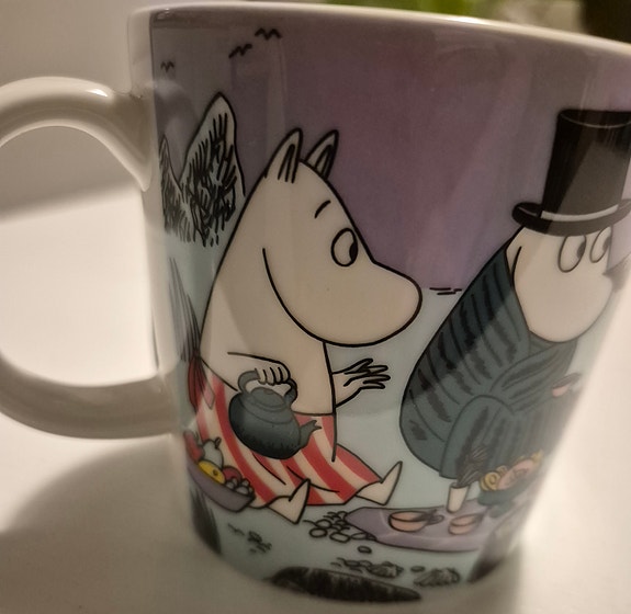 Muumi muki 0,3l Rantaelämää