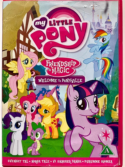 My Little Pony Ystävyyden taikaa: Tervetuloa Ponyvilleen DVD