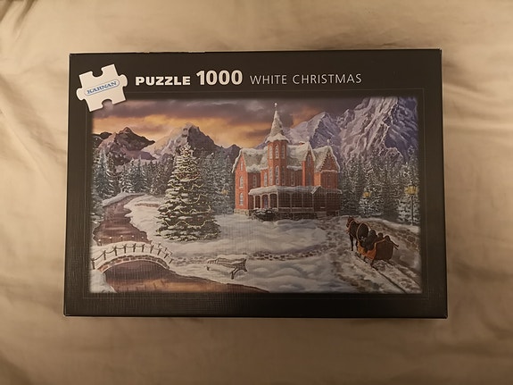 Kärnan White Christmas palapeli 1000 palaa
