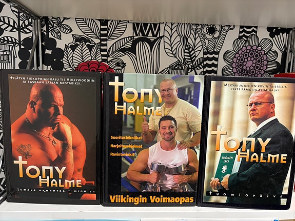Tony Halme – 3:n kirjan setti (Jumala armahtaa, Voimaopas, Tuomiopäivä)