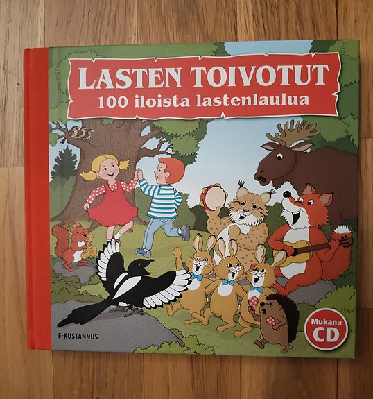 Lasten toivotut, 100 iloista lastenlaulua+CD