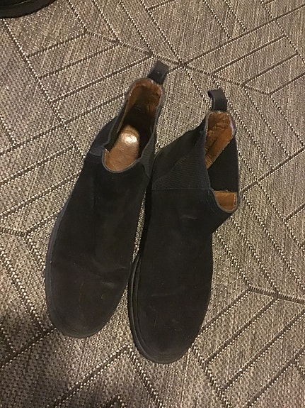 Gant mustat nilkkurit kokoa 40