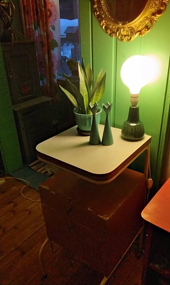 60-luvun design-kynttilänjalat