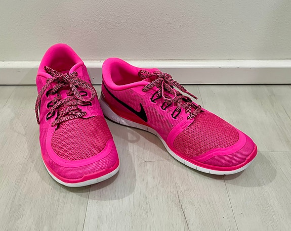 Nike Free 5.0 pinkit juoksukengät / lenkkarit, 38 - 39 / 40