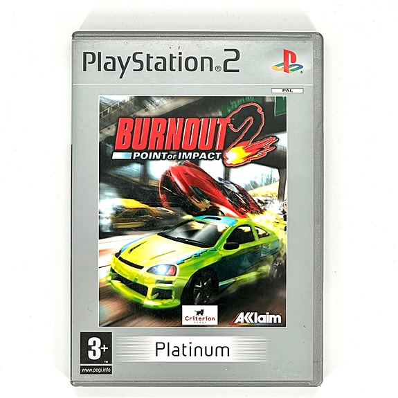 Burnout 2 Point of Impact CIB Ps2
