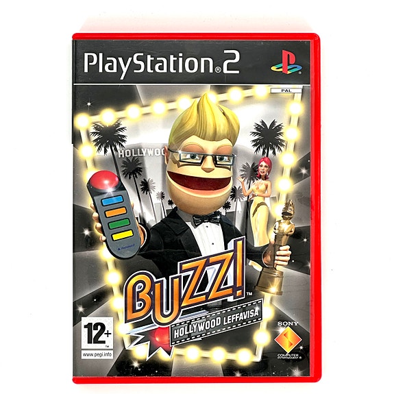 Buzz Hollywood Leffavisa CIB Ps2