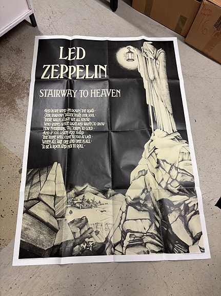 Led Zeppelin Stairway to heaven juliste