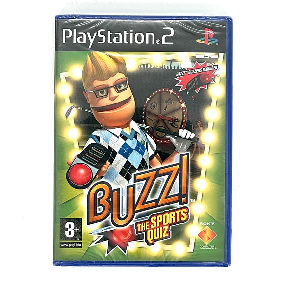 Buzz the Sports Quiz NIB Ps2