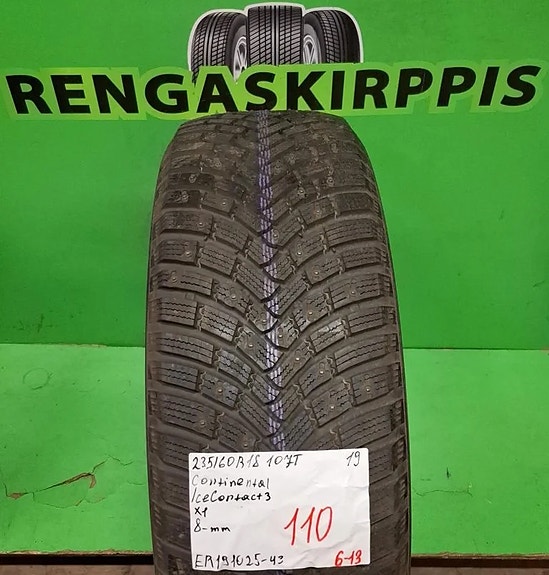 235/60R18 Continental IceContact 3 107T nastarengas
