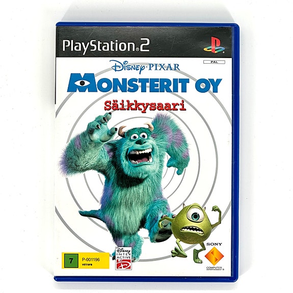 Disney Pixar Monsterit Oy Säikkysaari CIB Ps2