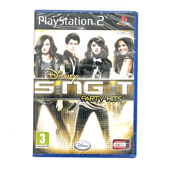 Disney Sing It Party Hits NIB Ps2