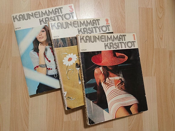 Kauneimmat Käsityöt kirjat 1-3