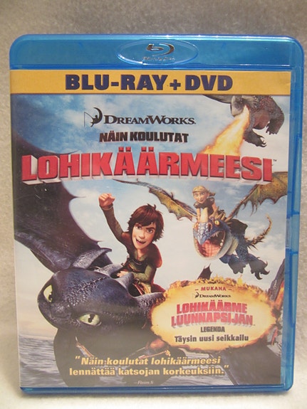 Näin koulutat lohikäärmeesi blu-ray + dvd