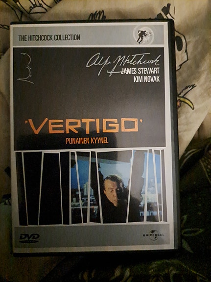 Alfred Hitchcock Vertigo DVD Punainen Kynä