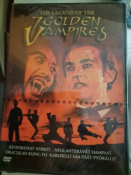 The Legend of the 7 Golden Vampires DVD elokuva