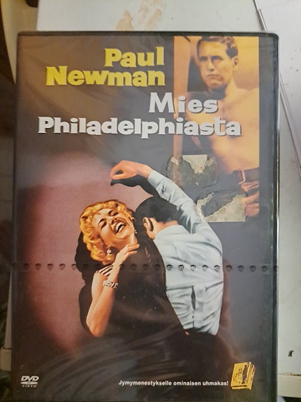 Paul Newman Mies Philadelphiasta DVD-elokuva