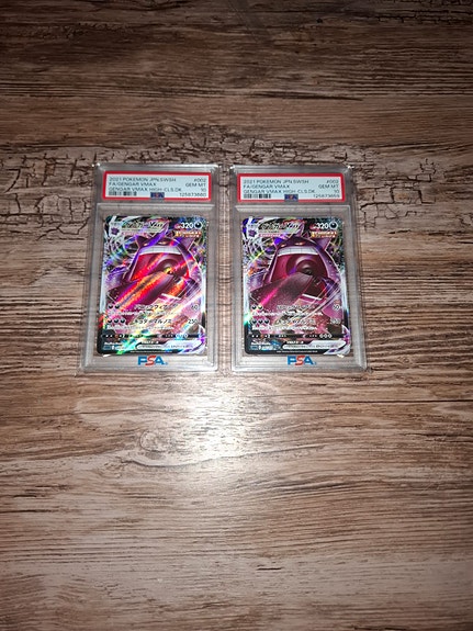 Pokemon - 2x Gengar VMAX #002 PSA 10 | Tori