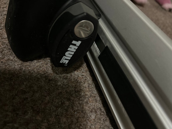 Thule kattotelineen osat / Thule wingbar