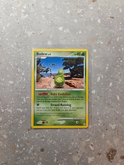 Budew Lv. 6 - Pokemon, Diamond & Pearl