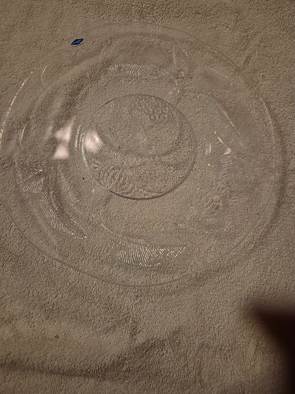 Nuutajärvi pioni tarjoilulautanen