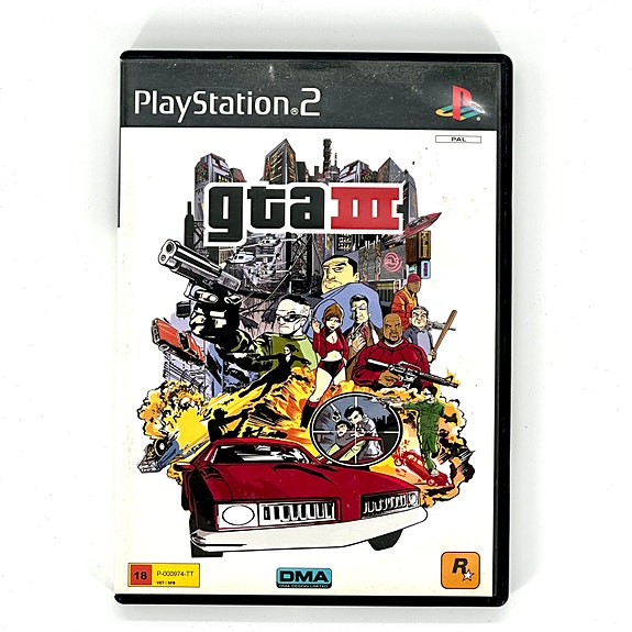 GTA 3 CIB Ps2