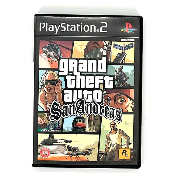 GTA San Andreas CIB Ps2