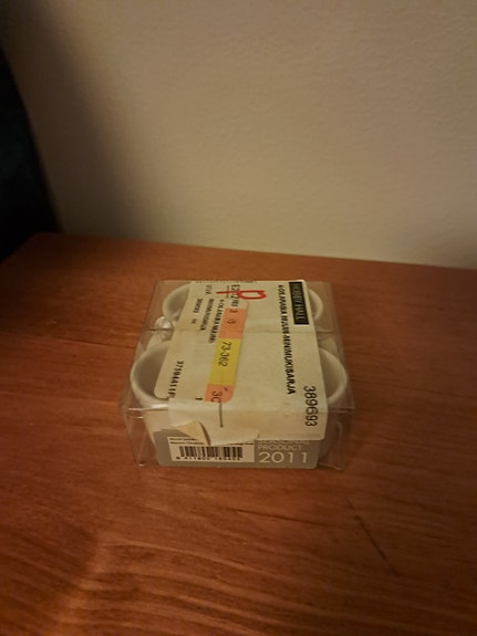 Muumi minimukit lumileikkejä 2011 käyttämättömät