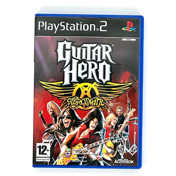 Guitar Hero Aerosmith CIB Ps2