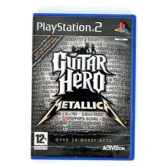 Guitar Hero Metallica CIB Ps2