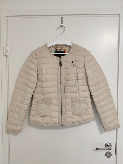 Morris beige untuva-takki, L