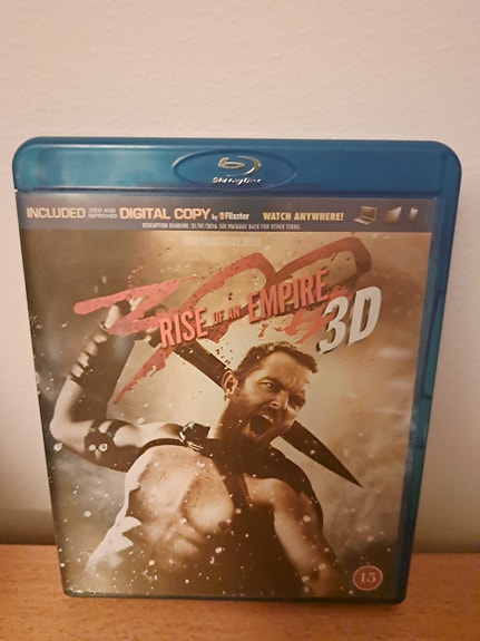 300 Rise of an Empire 3D+Blu-ray uudenveroinen