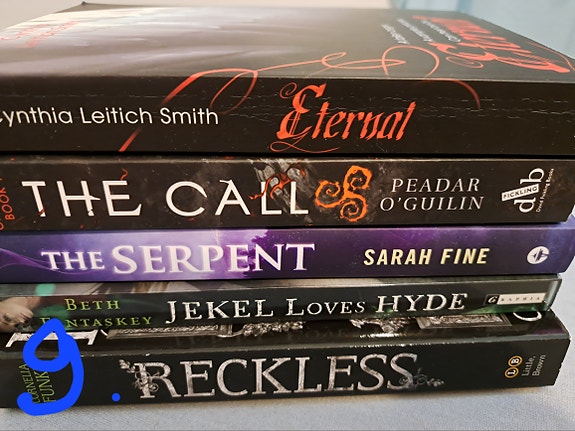 Eternal,The call,The serpent,Jekyl loves Hyde,Reckless