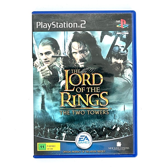 The Lord of the Rings Two Towers CIB Ps2