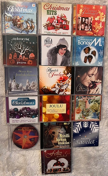 Joulu CD -levyjä 16 kpl