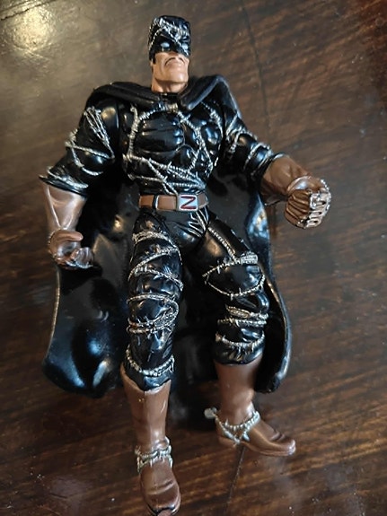 Zorro toimintahahmo musta asu