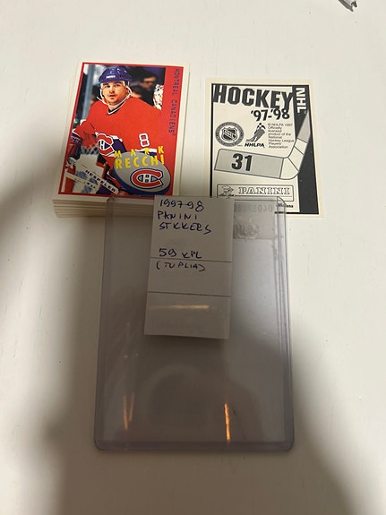 NHL: 1997-98 Panini Stickers 104kpl