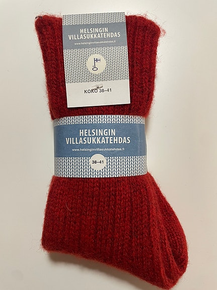 Villasukat Helsingin villasukkatehdas koko 38-41