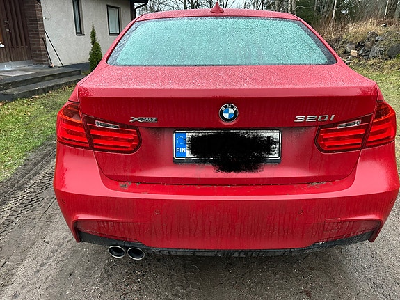BMW 320i n20 f30 pakoputkisto sport putkisto takaäänivaimennin