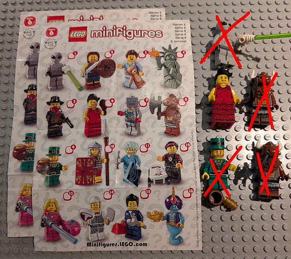 Lego Minifigures Series 6