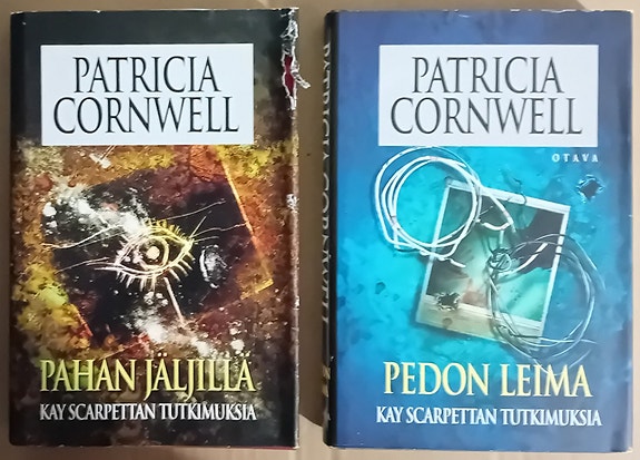 Patricia Cornwell: Pahan jäljillä & Pedon leima