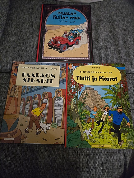 Tintin Seikkailut sarjakuvat